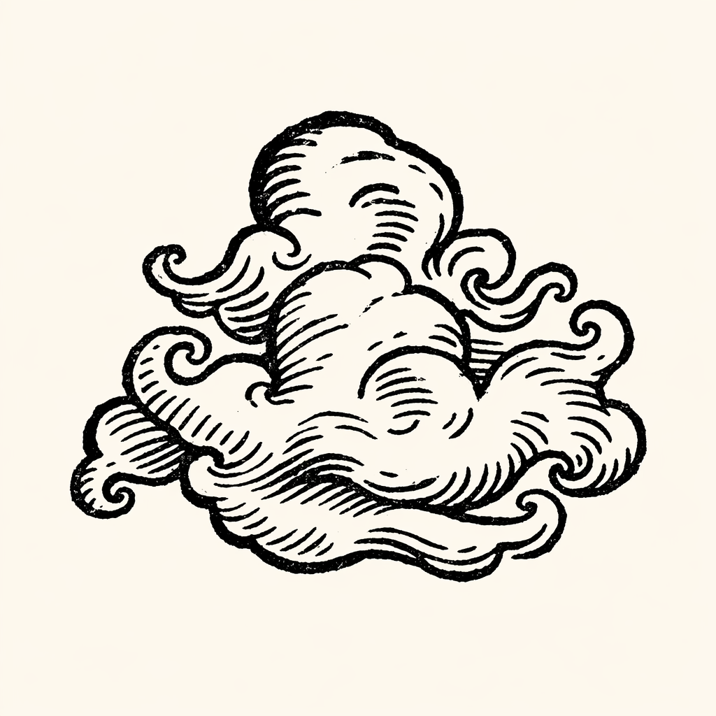 Woodcut of Fog