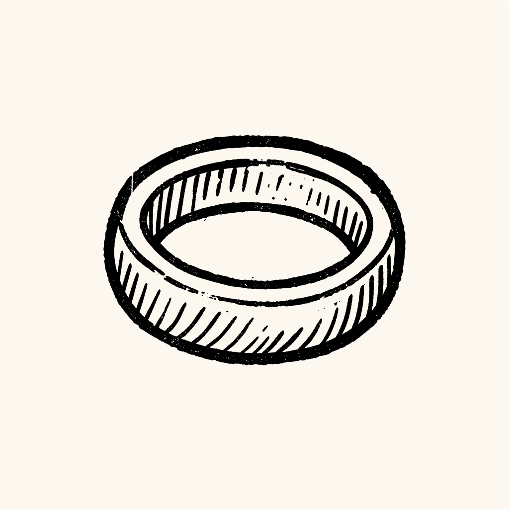 Woodcut of Ring