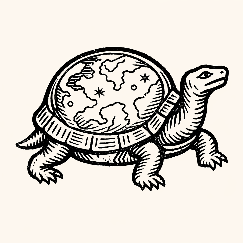 Woodcut of Turtle